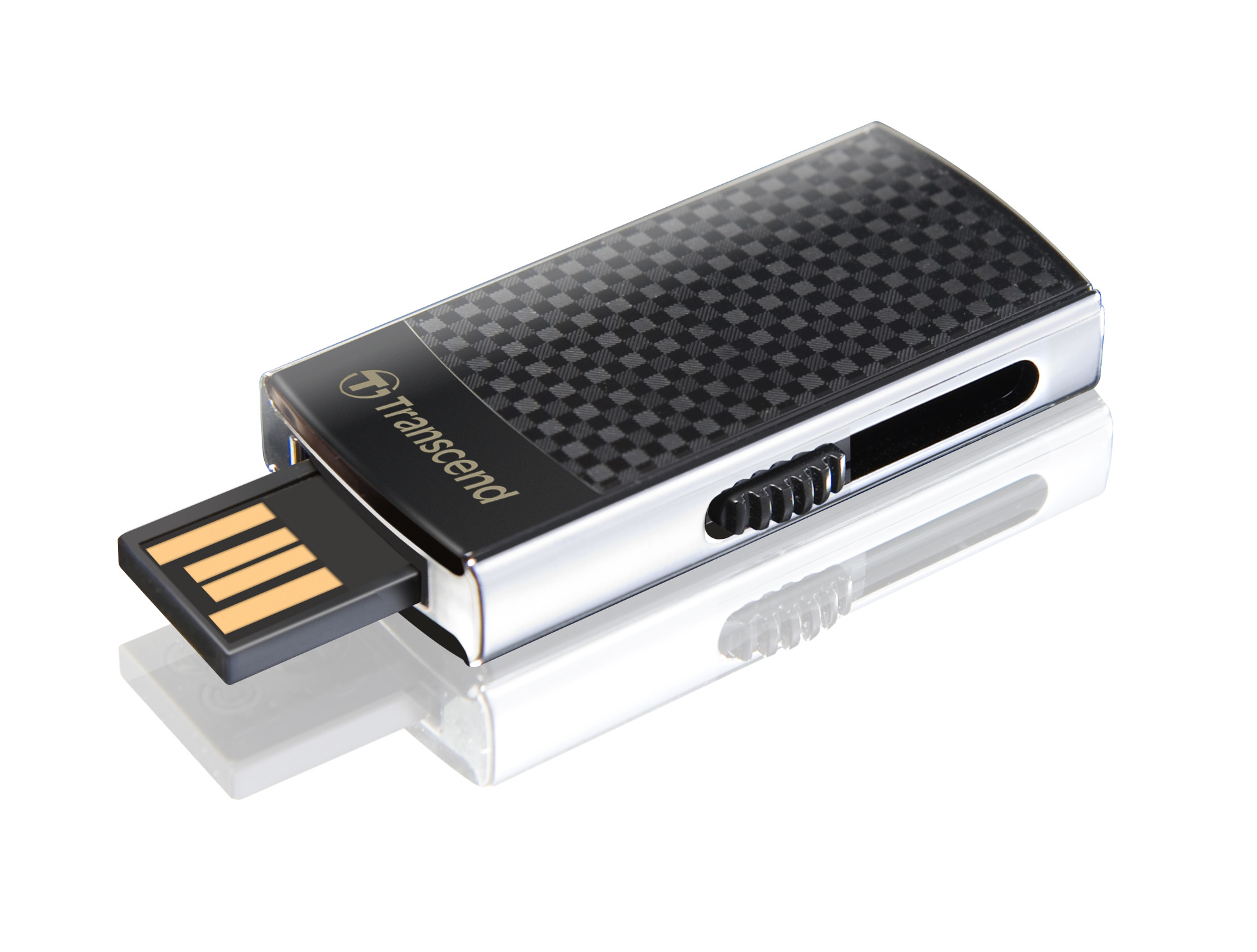 32GB Transcend JetFlash 560 USB2.0 Flash Drive - Checkerboard Black