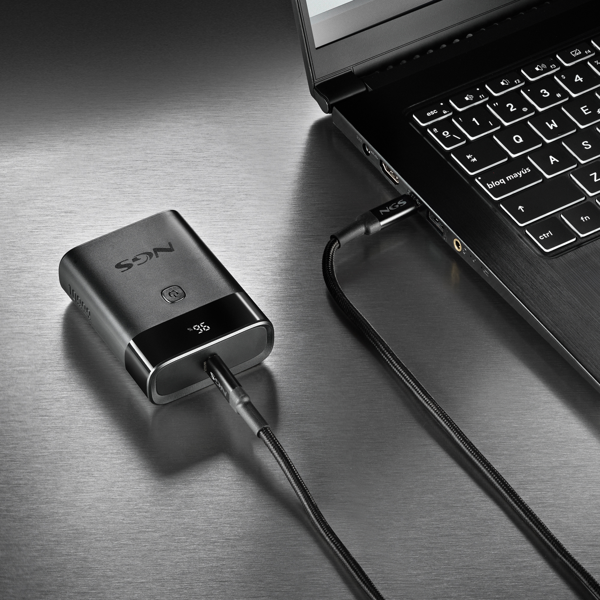 NGS Twix 10 10,000mAh Power Bank USBC+USB A