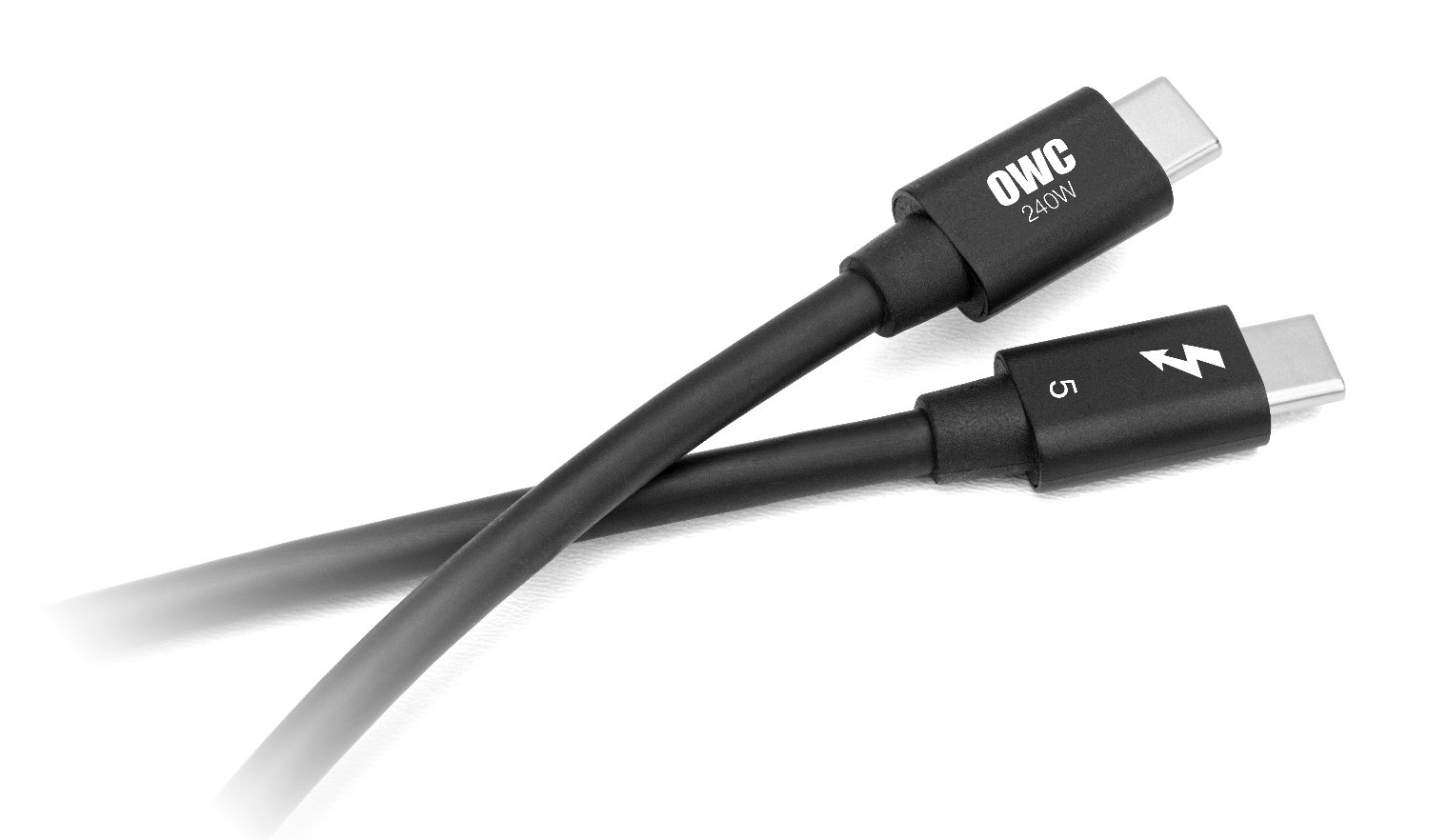 OWC Thunderbolt 5 (USB-C) 1.0 Meter (39.4") Cable - Black