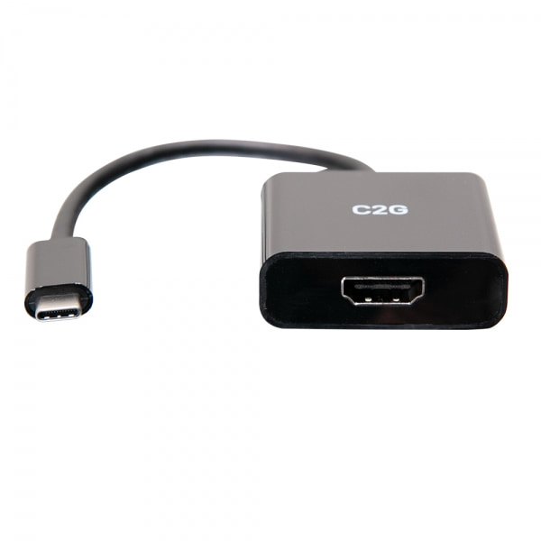 C2G USB Type C Male To 4K HDMI Female Video Adapter - Black