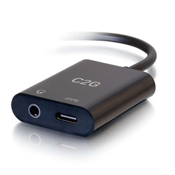 C2G USB C Male To AUX 3.5mm Female Adapter 