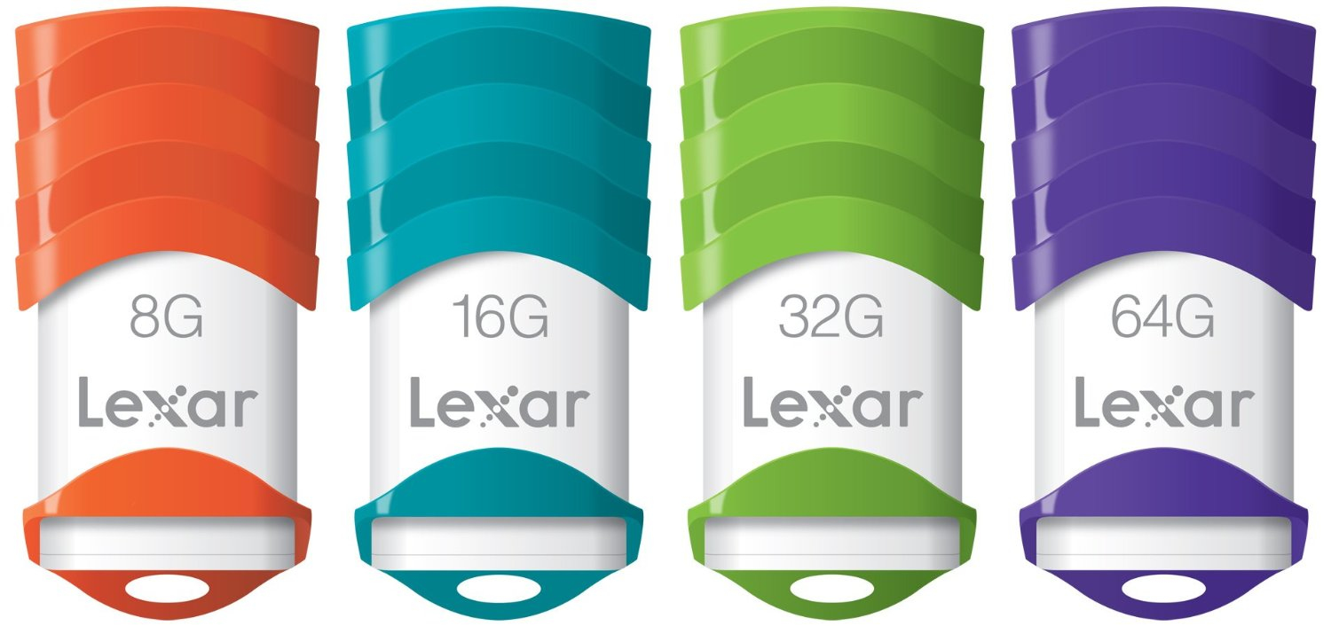 64GB Lexar JumpDrive V30 USB2.0 Flash Drive