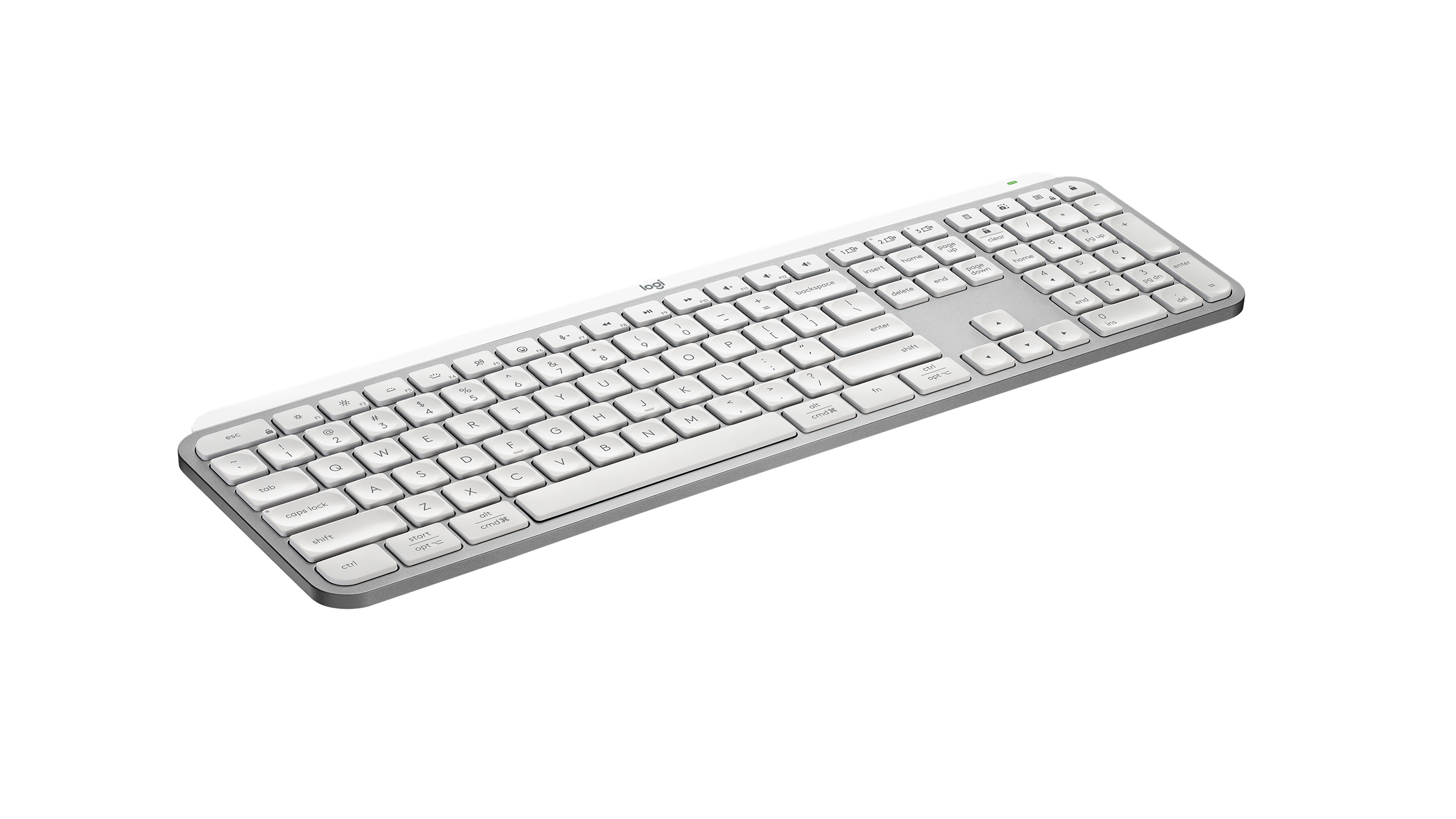Logitech MX Keys S Keyboard - Pale Grey