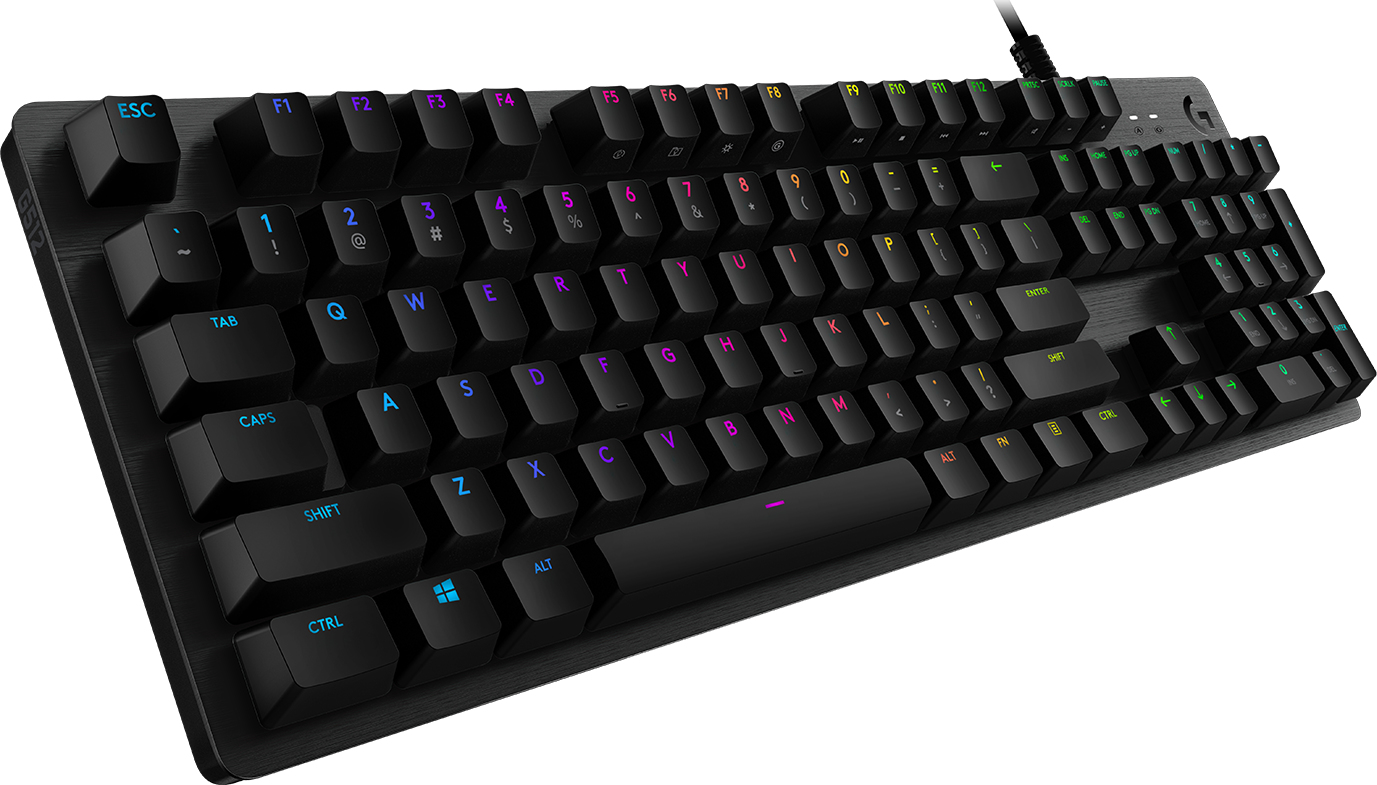 Logitech G512 Wired Gaming Keyboard - Carbon 