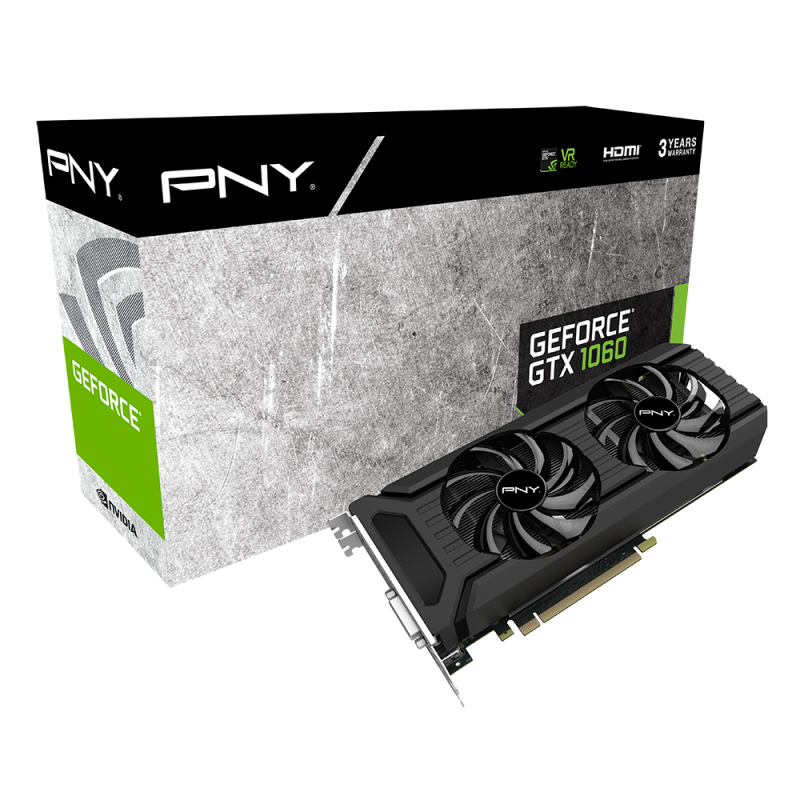 PNY anuncia la PNY GeForce GTX 1060 6GB XLR8 Gaming OC Edition