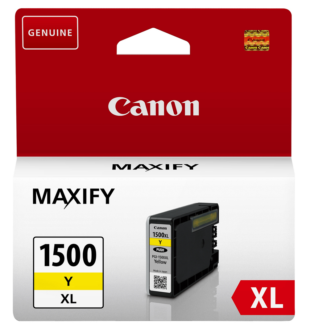 Canon PGI-1500 XL Yellow Ink Cartridge