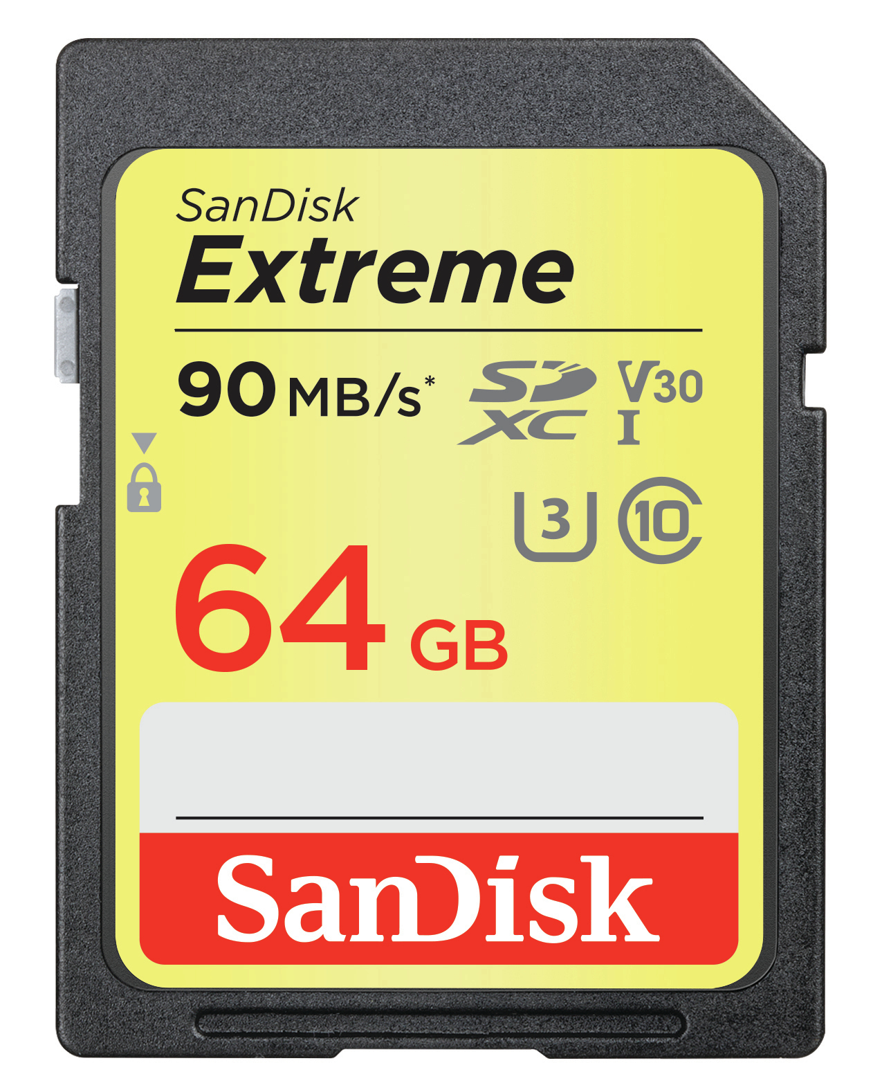 64GB SanDisk Extreme SDXC UHS-I CL10 Memory Card
