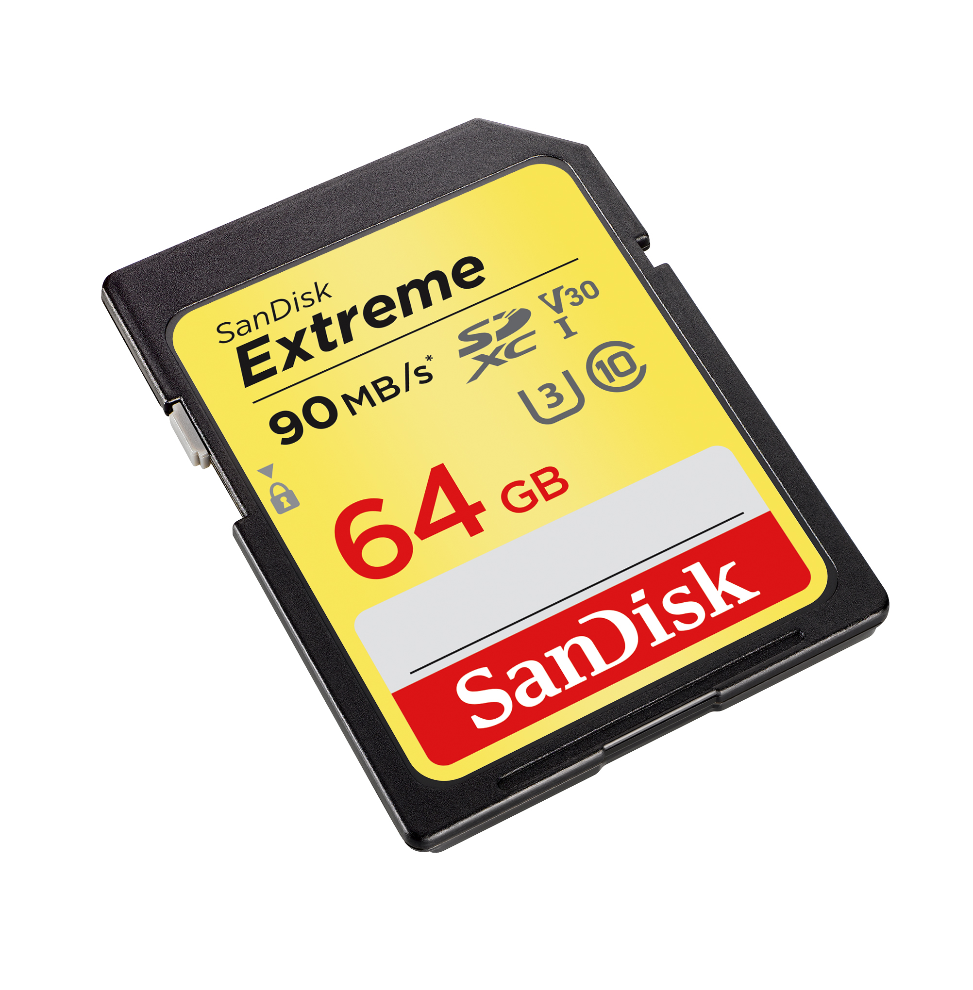 64GB SanDisk Extreme SDXC UHS-I CL10 Memory Card