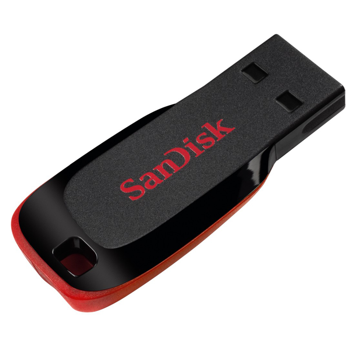 32GB SanDisk Cruzer Blade USB2.0 Flash Drive - Black, Red