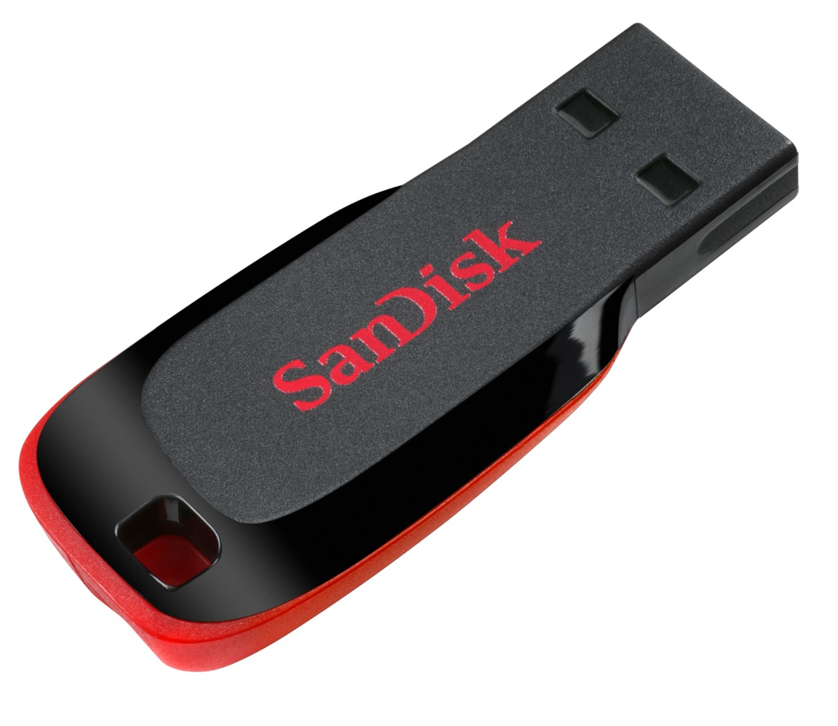 32GB SanDisk Cruzer Blade USB2.0 Flash Drive - Black, Red