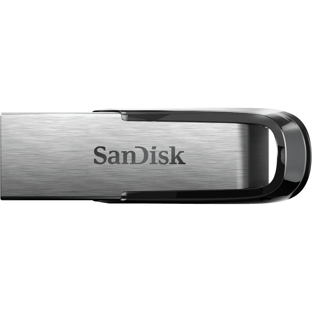 128GB SanDisk Ultra Flair Flash USB3.0 Flash Drive - Black,Silver