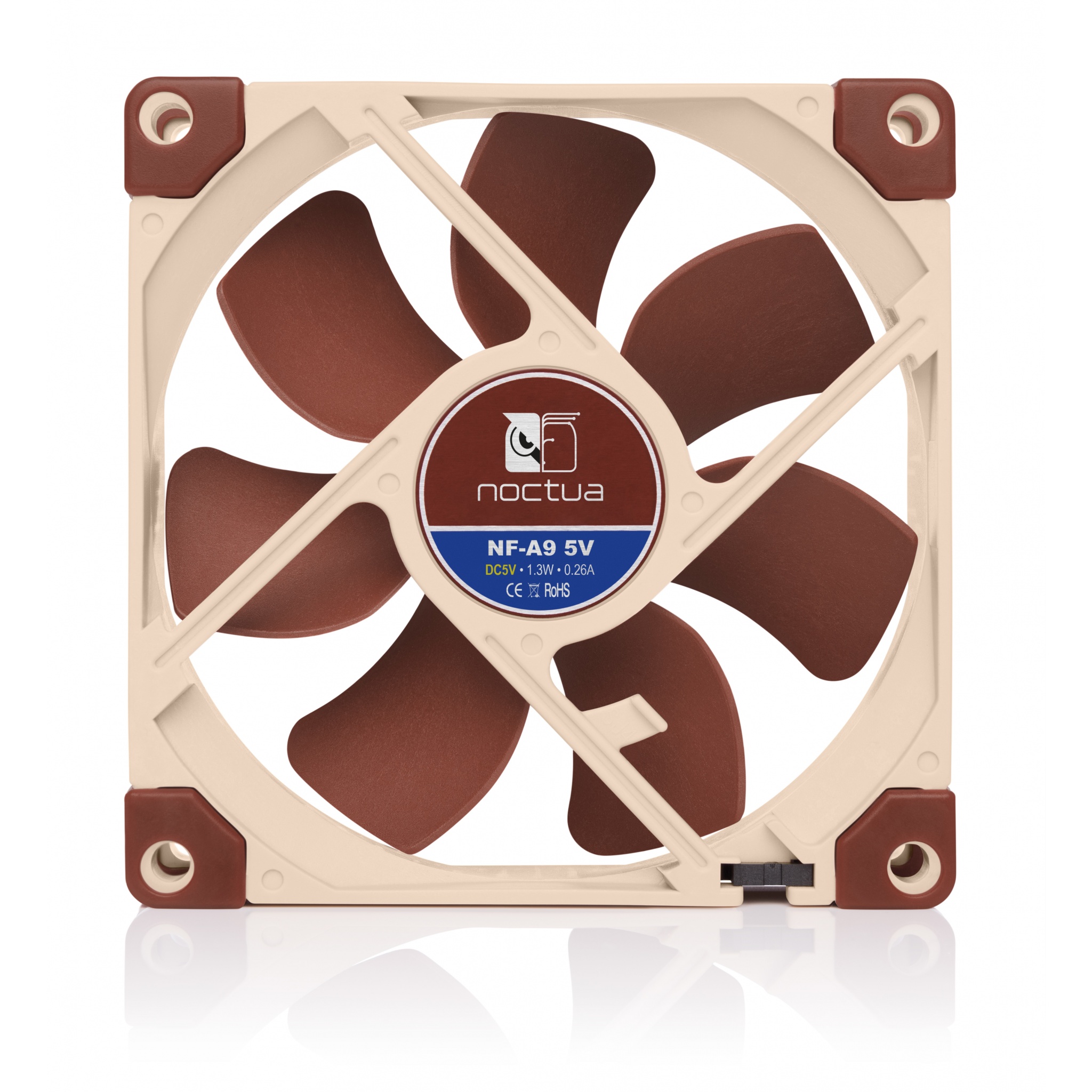Noctua NF-A9 92mm 2000RPM Case Fan - Beige, Brown