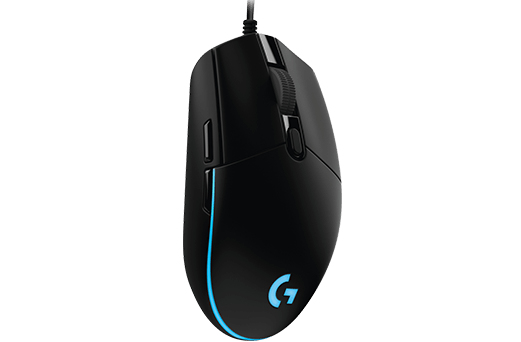 Logitech G203 Prodigy 6000DPI Ambidextrous Gaming Mouse - Black
