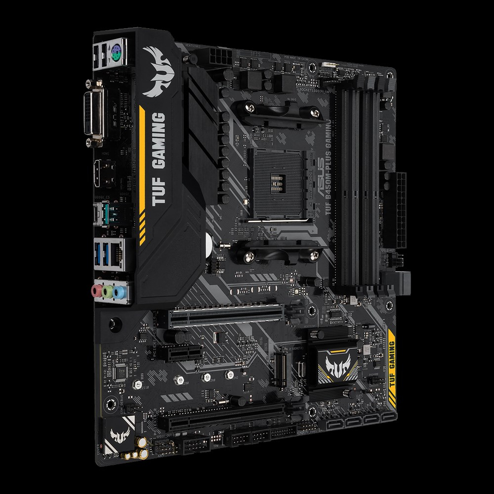 Asus TUF AM4 AMD B450M-Plus Gaming Micro ATX DDR4-SDRAM Motherboard