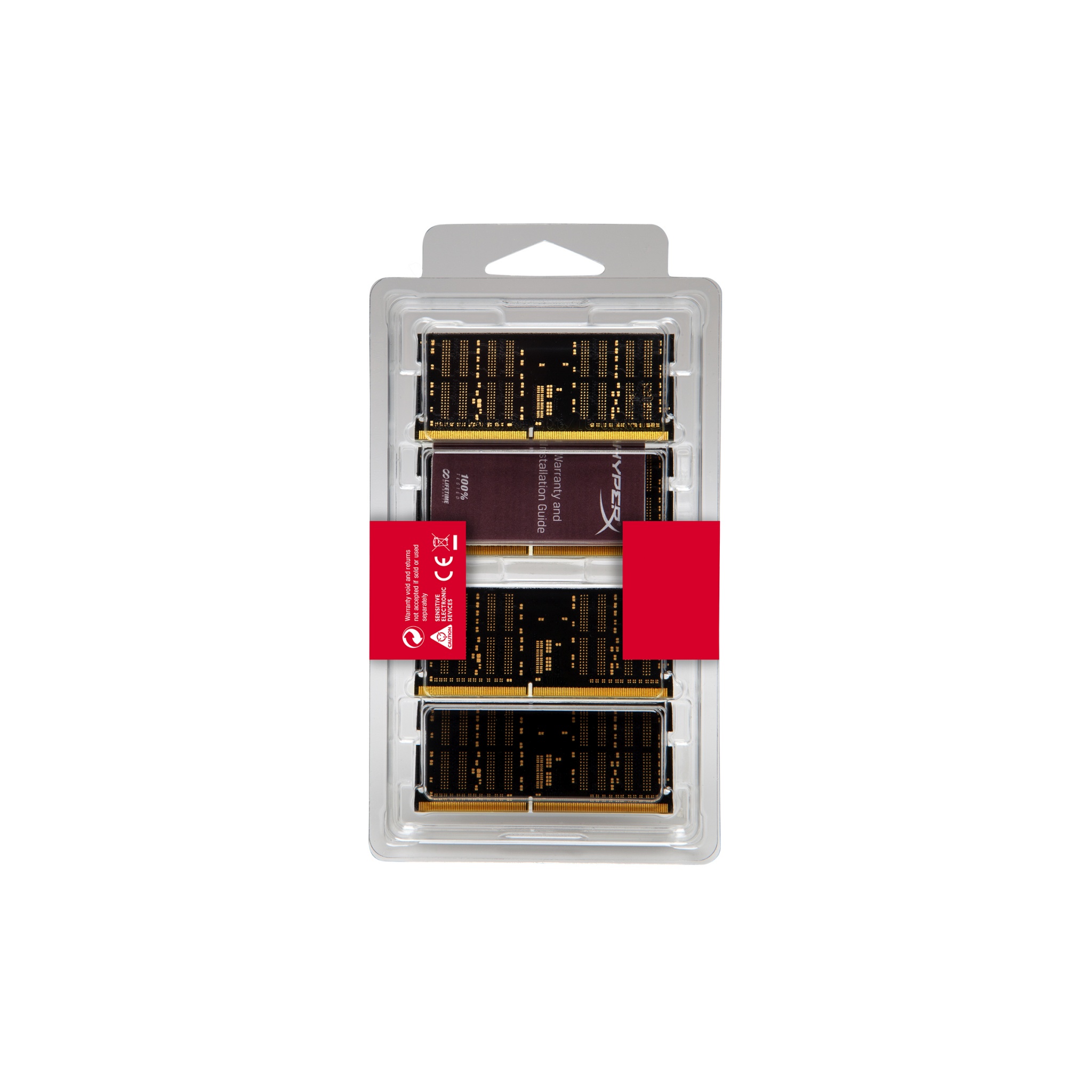 64GB HyperX DDR4 PC4-19200 2400MHz CL15 1.2V Quad Memory Kit (4 x 16GB)