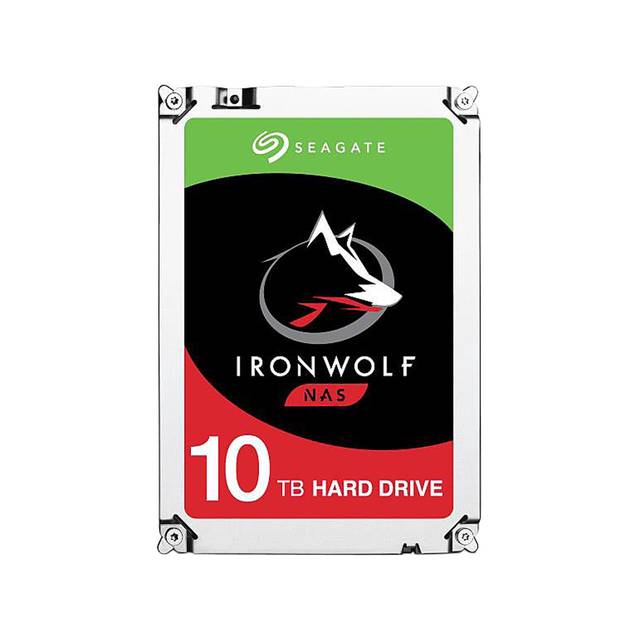 10TB Seagate IronWolf 3.5-inch 7200RPM SATA III 6Gbps 256MB Cache Internal Hard Drive
