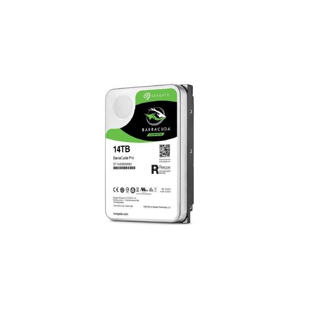 14TB Seagate Barracuda Pro 3.5-inch 7200RPM SATA III 6Gbps 256MB Cache Internal Hard Drive