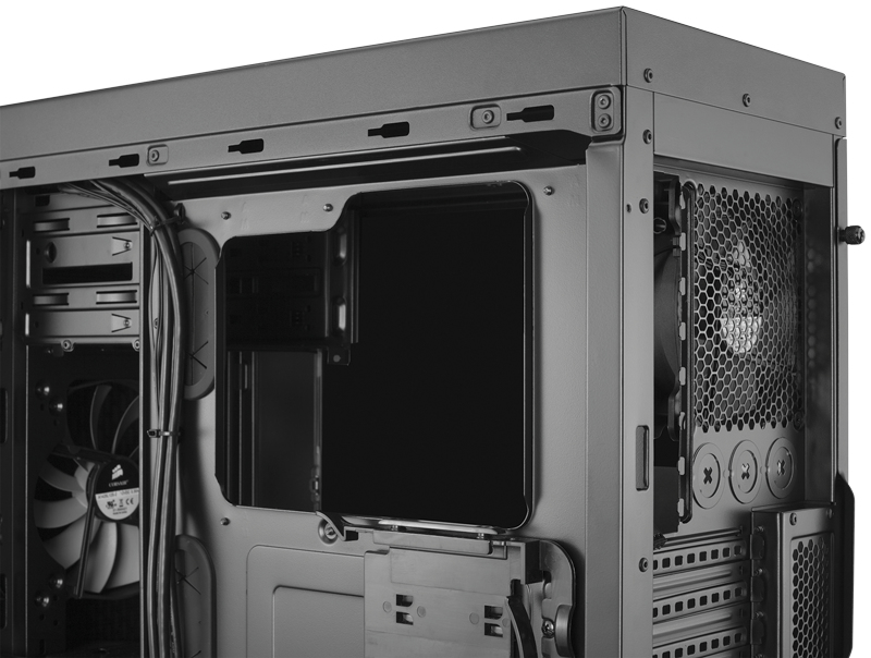 Corsair Obsidian 450D Midi Computer Tower - Black