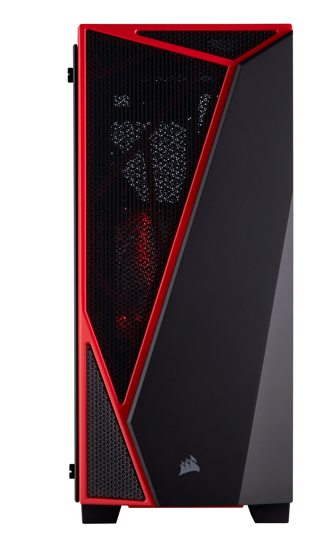 Corsair Carbide Spec 04 Midi Computer Tower - Black,Red