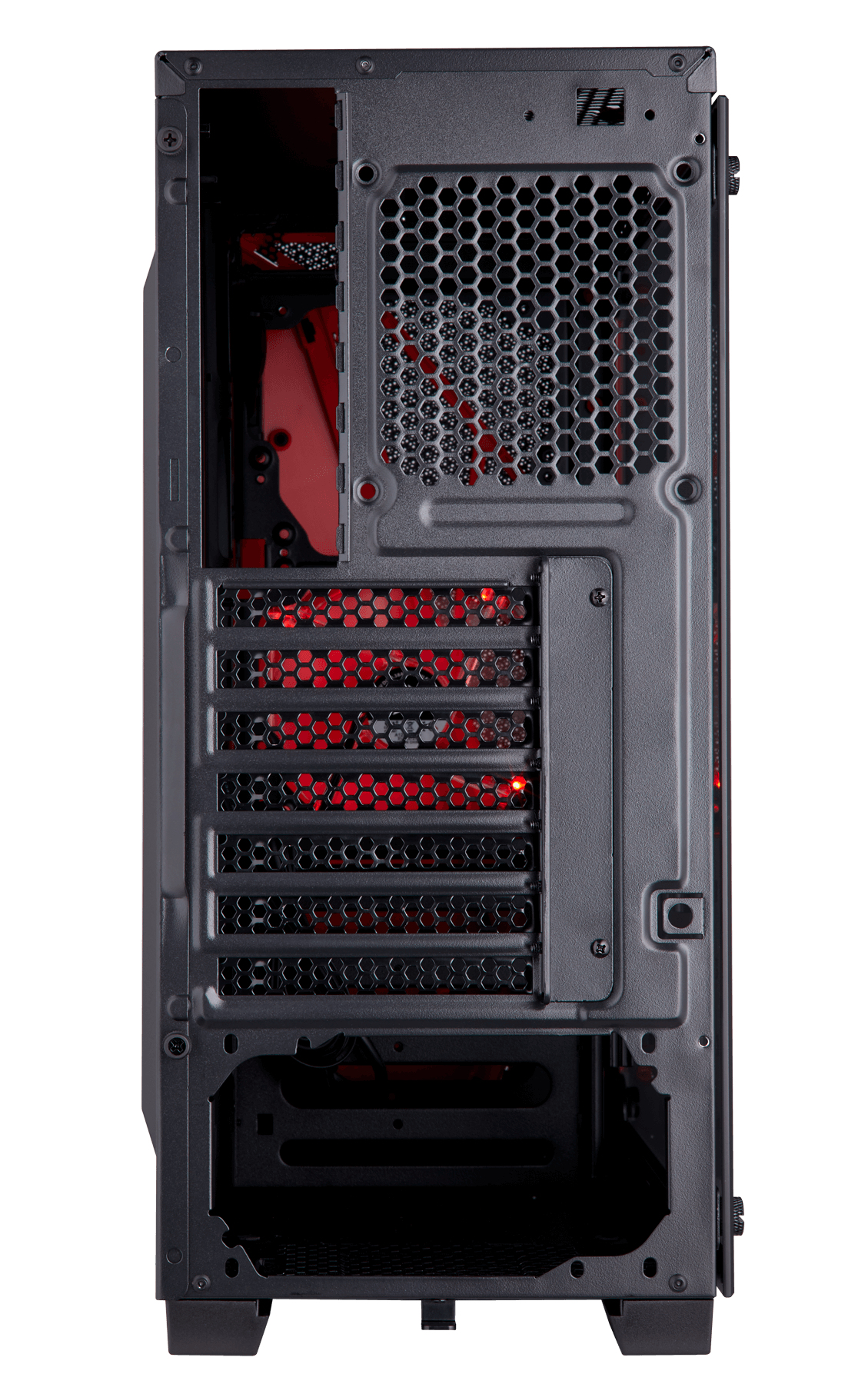 Corsair Carbide Spec 04 Midi Computer Tower - Black,Red