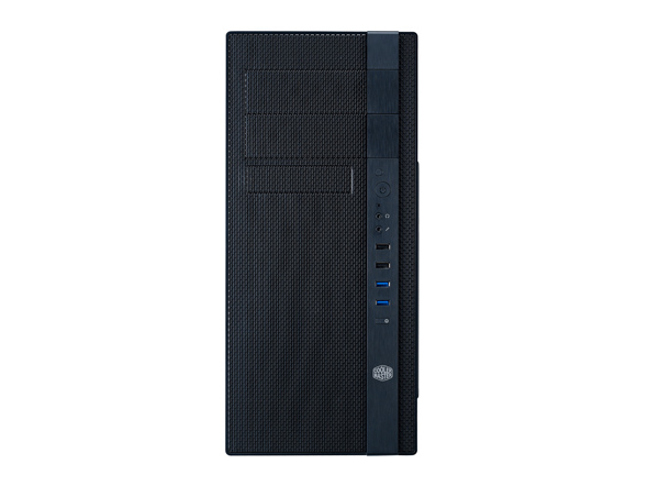 Cooler Master N400 ATX Midi Computer Tower - Black