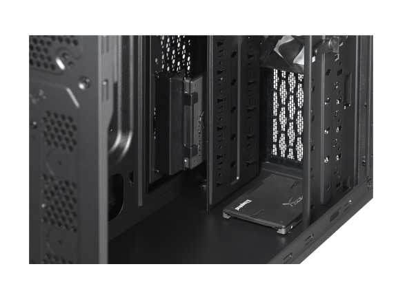 Cooler Master N400 ATX Midi Computer Tower - Black