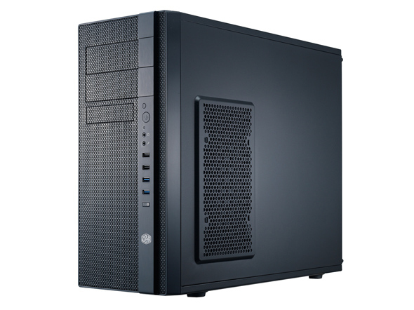 Cooler Master N400 ATX Midi Computer Tower - Black