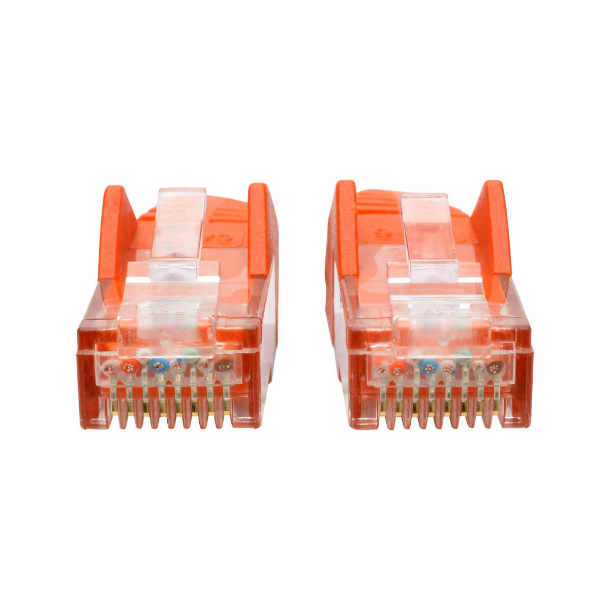 Orange Light Rj45 Tripp Lite 2FT RJ45 Male to RJ45 Male Cat6 Gigabit Snagless Molded UTP ...