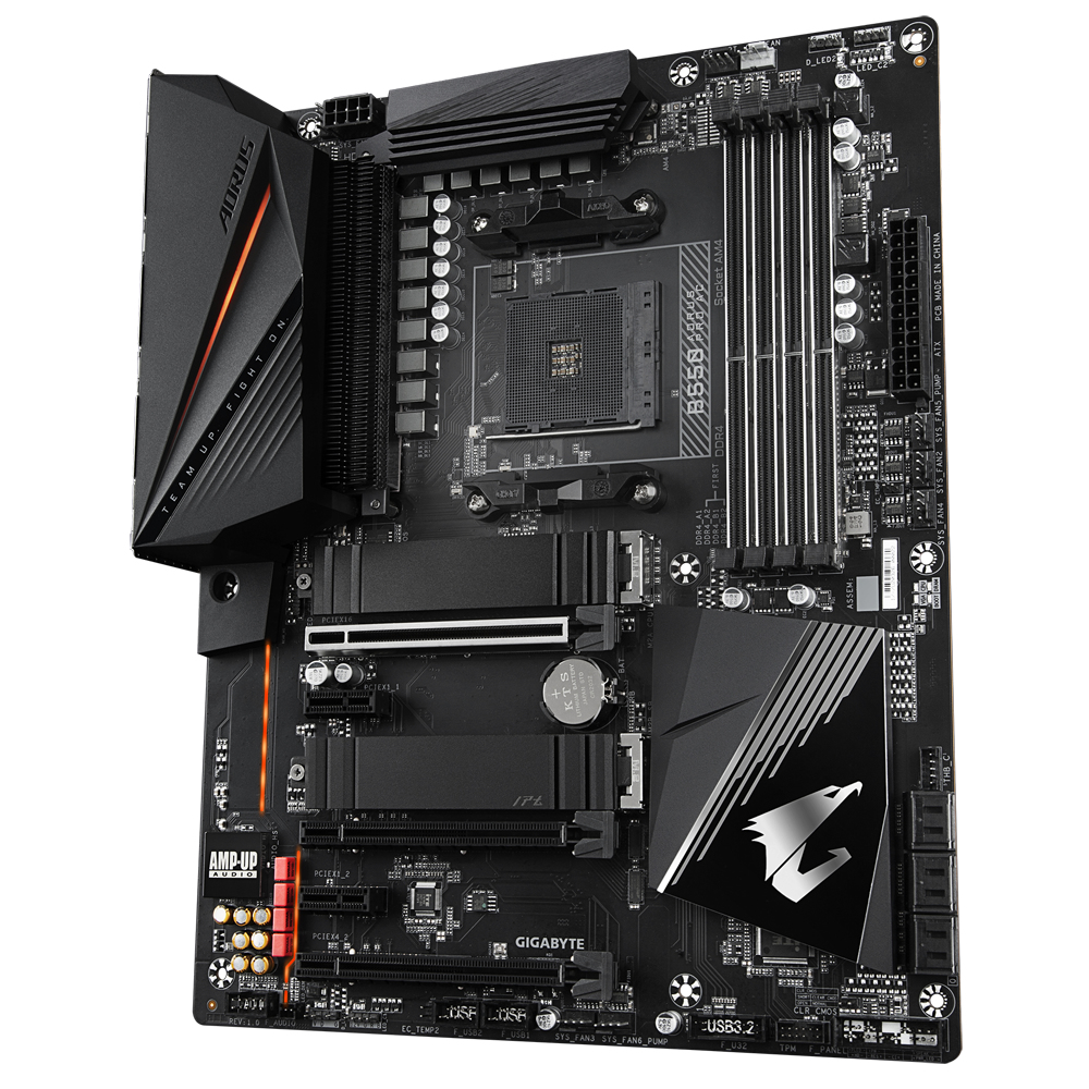 Gigabyte AORUS PRO AC AMD B550 Socket AM4 ATX DDR4-SDRAM Motherboard