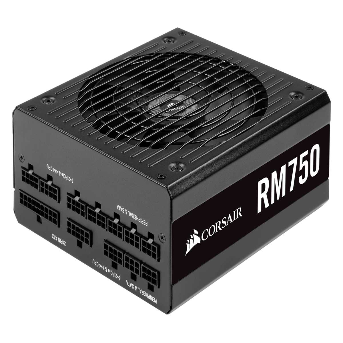 Corsair RM750 750 Watt 20+4 pin ATX Power Supply - Black
