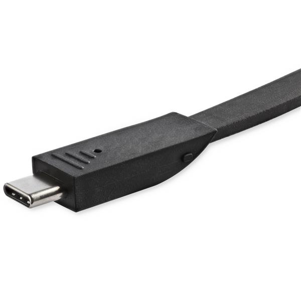 StarTech Portable USB-C Dock with 4K HDMI Multiport Adapter - Black