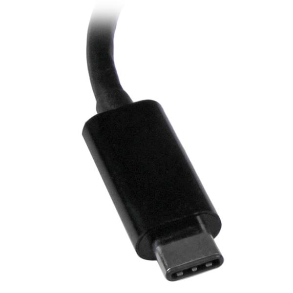 StarTech USB Type-C Male to DVI Female Adapter - Black