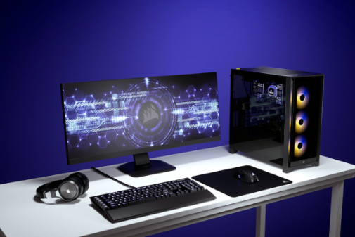 Corsair iCUE 4000X RGB Tempered Glass Midi-Tower - Black