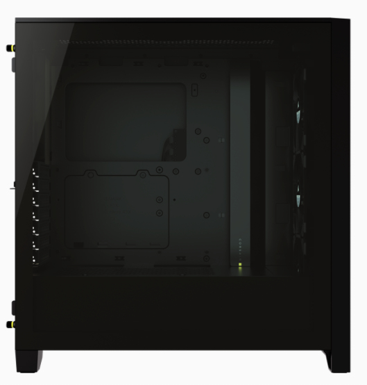 Corsair iCUE 4000X RGB Tempered Glass Midi-Tower - Black