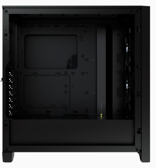 Corsair iCUE 4000X RGB Tempered Glass Midi-Tower - Black