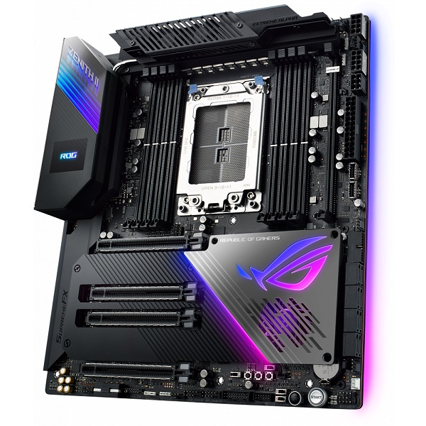 ASUS ROG Zenith II Extreme Alpha AMD TRX40 Socket sTRX4 Extended ATX Motherboard