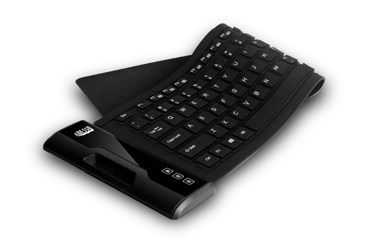 Adesso USB QWERTY English Keyboard - Black