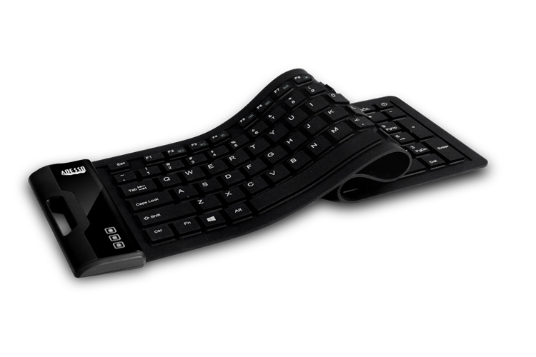 Adesso USB QWERTY English Keyboard - Black