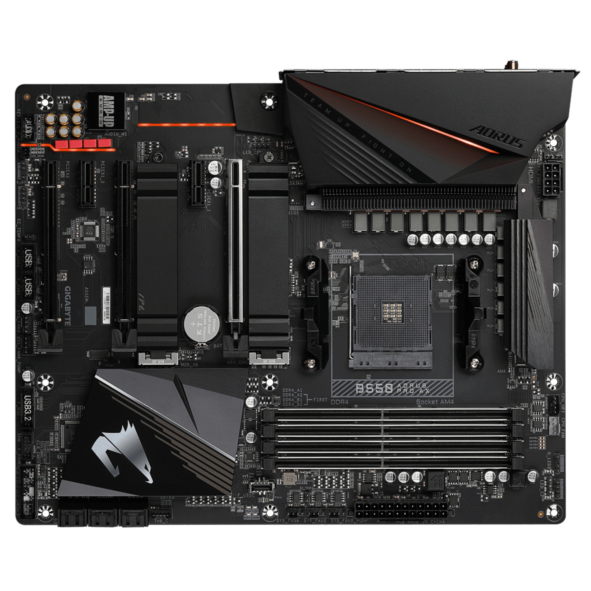 Gigabyte Aorus Pro AMD B550 Socket AM4 ATX DDR4 Motherboard