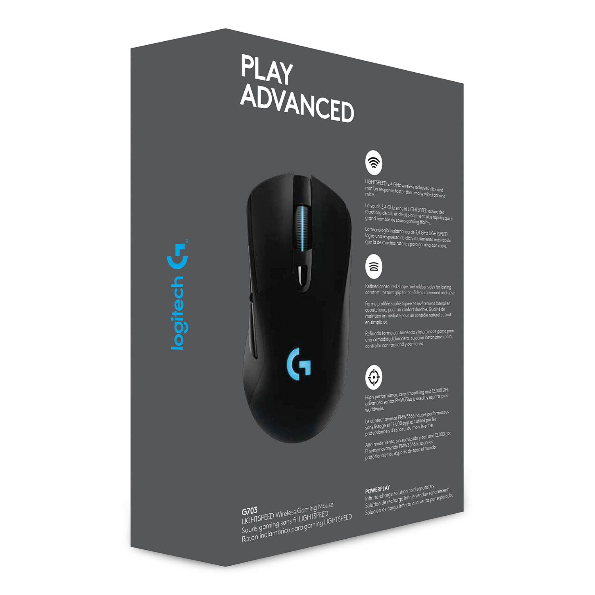 Logitech G G703 Lightspeed Wireless Gaming Mouse