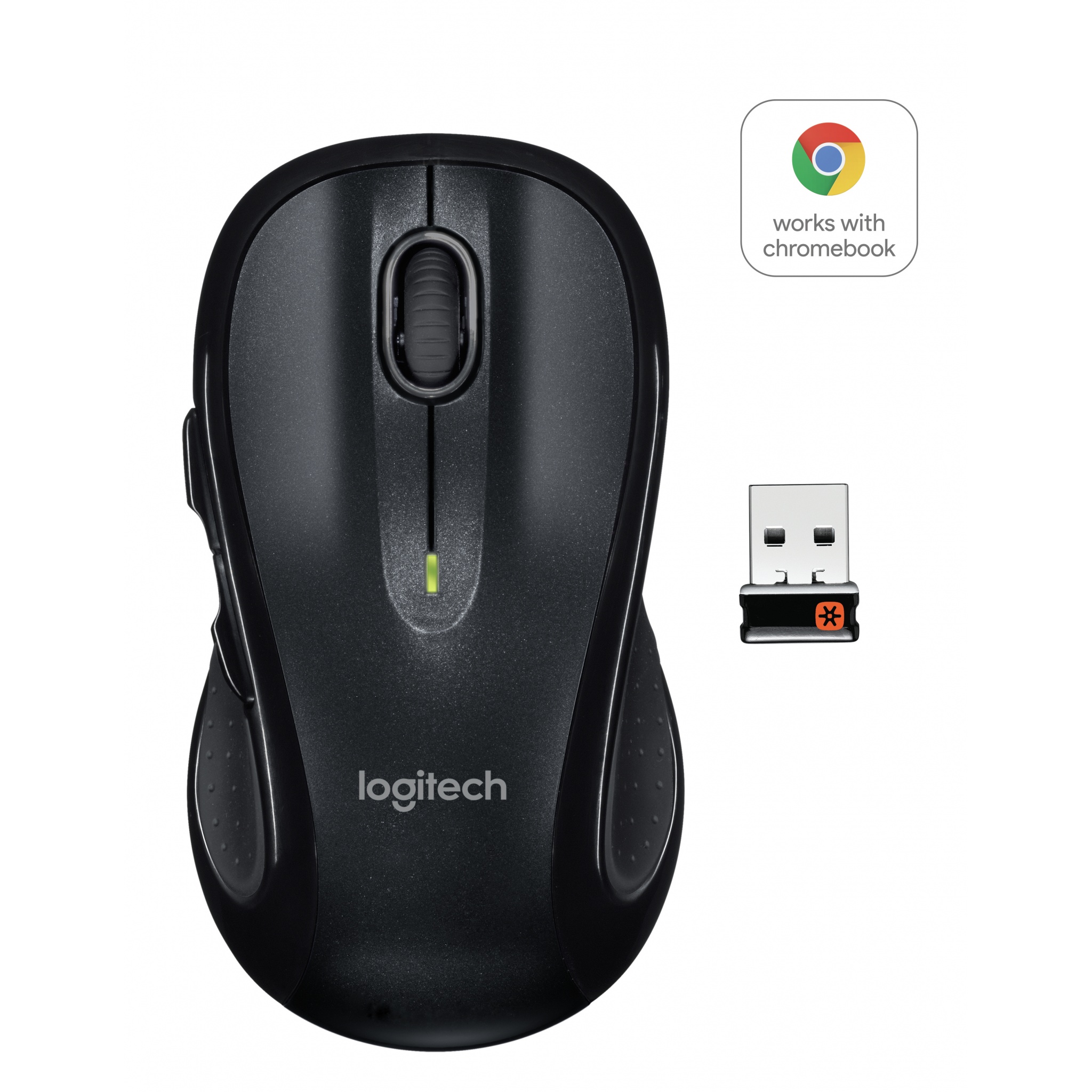 Logitech M510 RF Wireless Laser Mouse - Black
