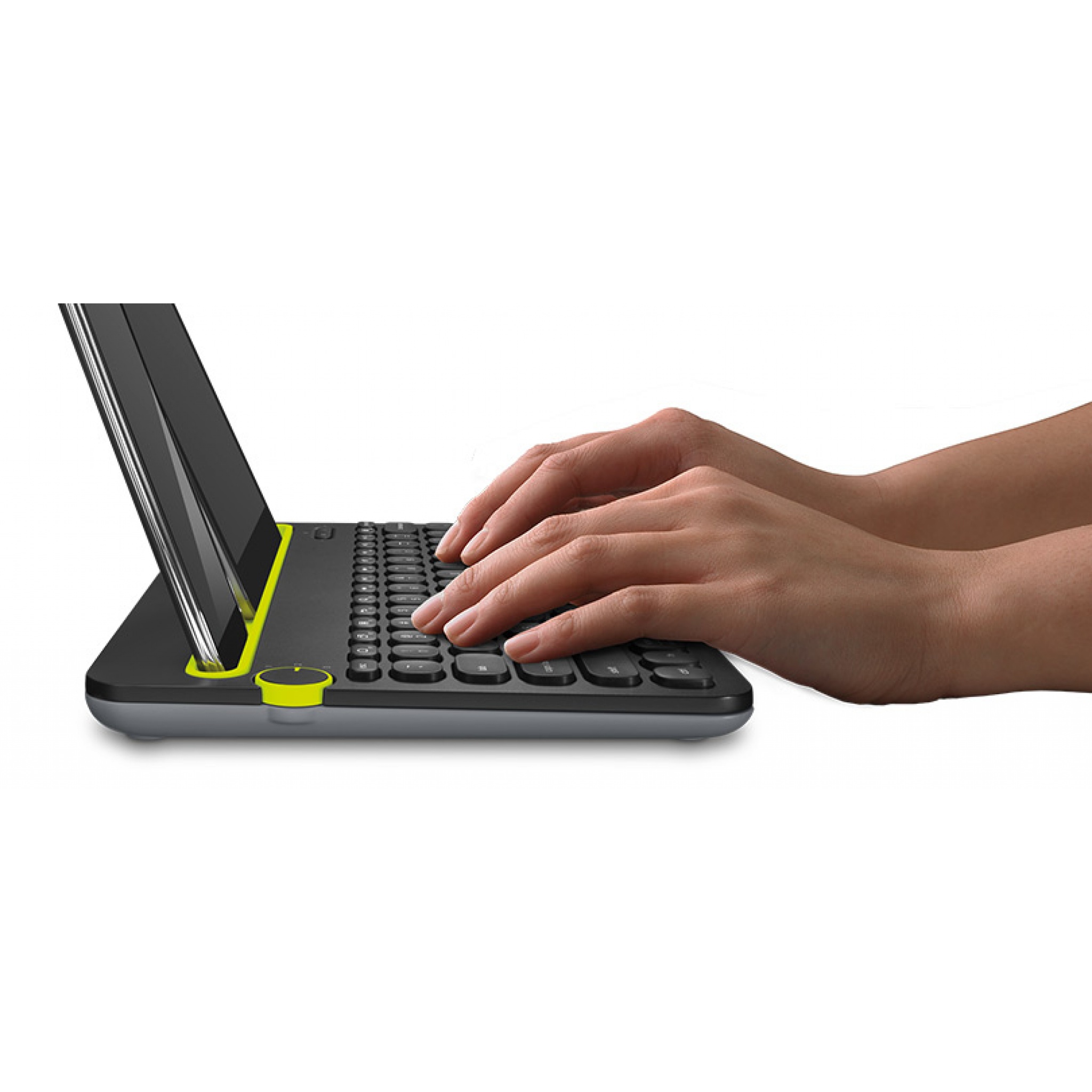 Logitech K480 Bluetooth Keyboard - German Layout - Black