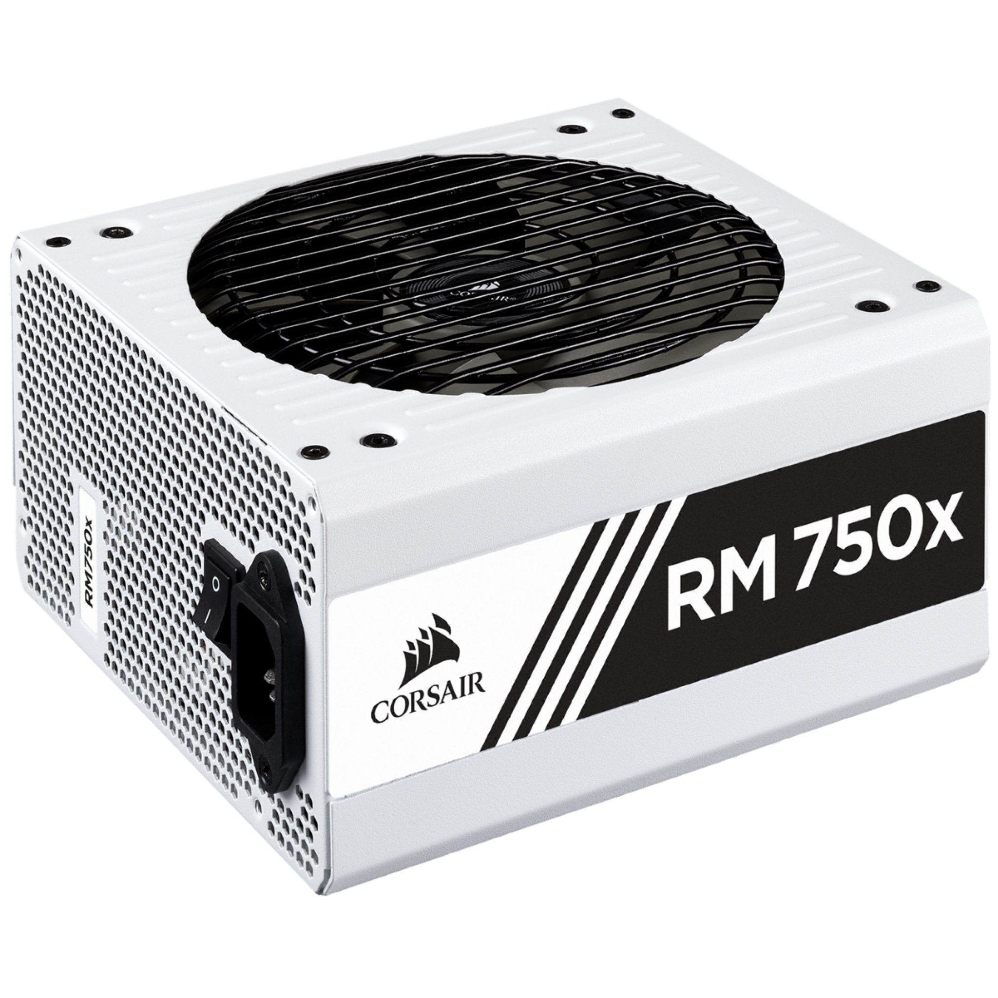 Corsair RM750x 750W ATX Fully Modular Power Supply - Black, White