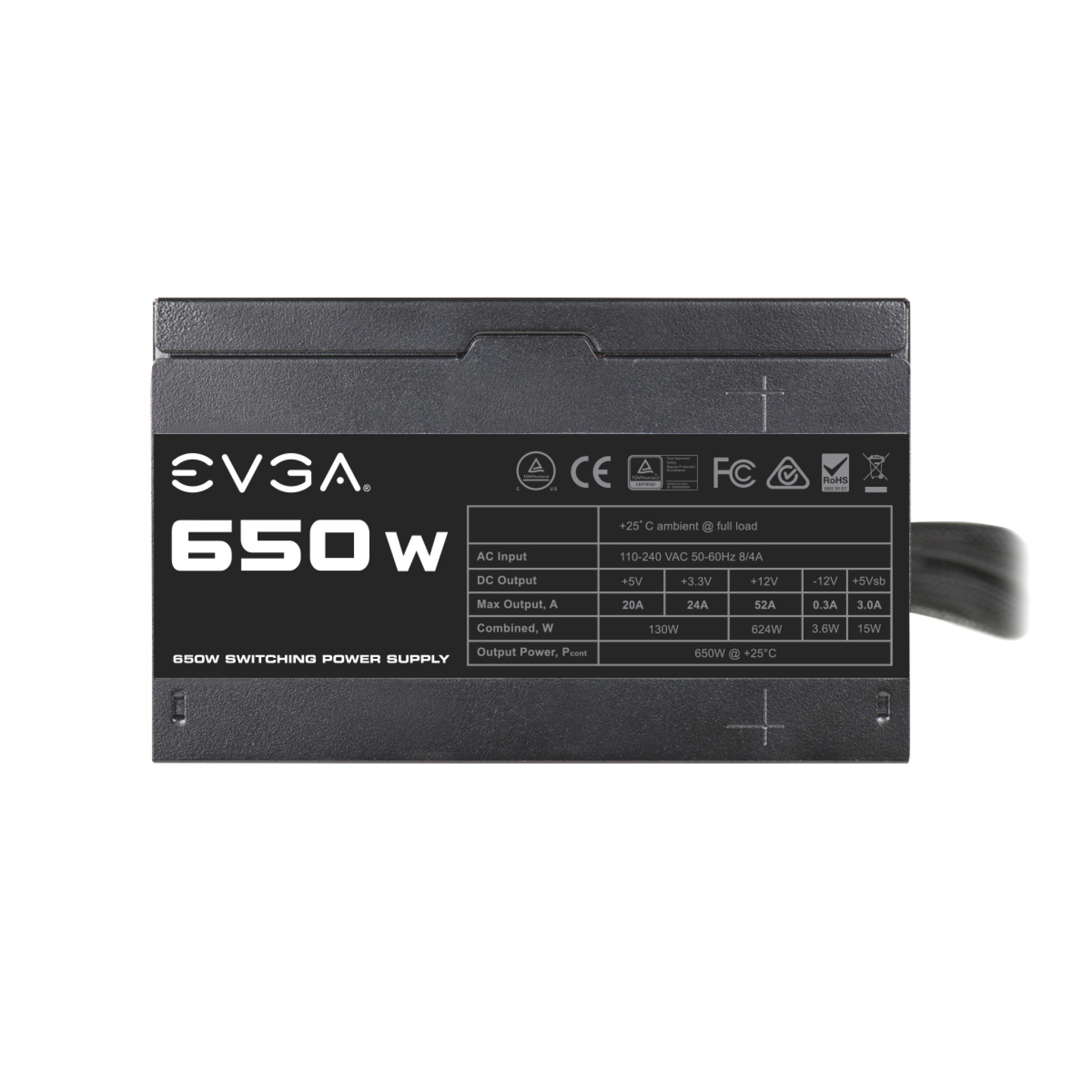 EVGA 650W ATX Fully Modular Power Supply
