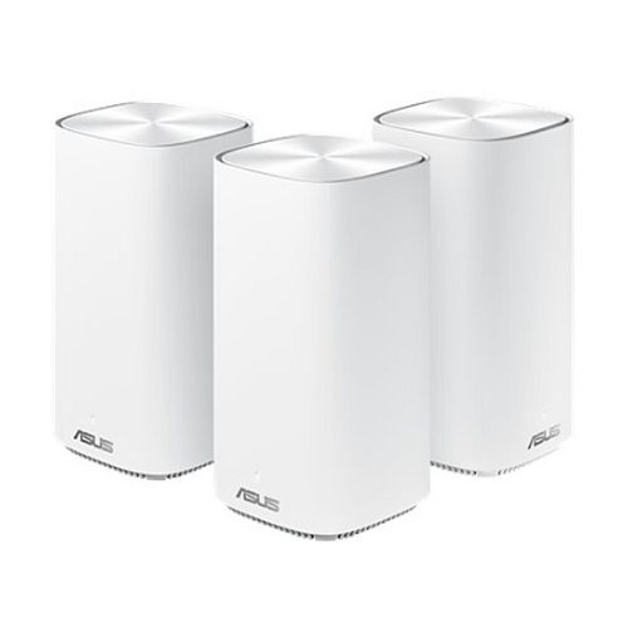 Asus AC1500 Wireless Dual Band Mesh Mini Wired Router - White, 3 Pack