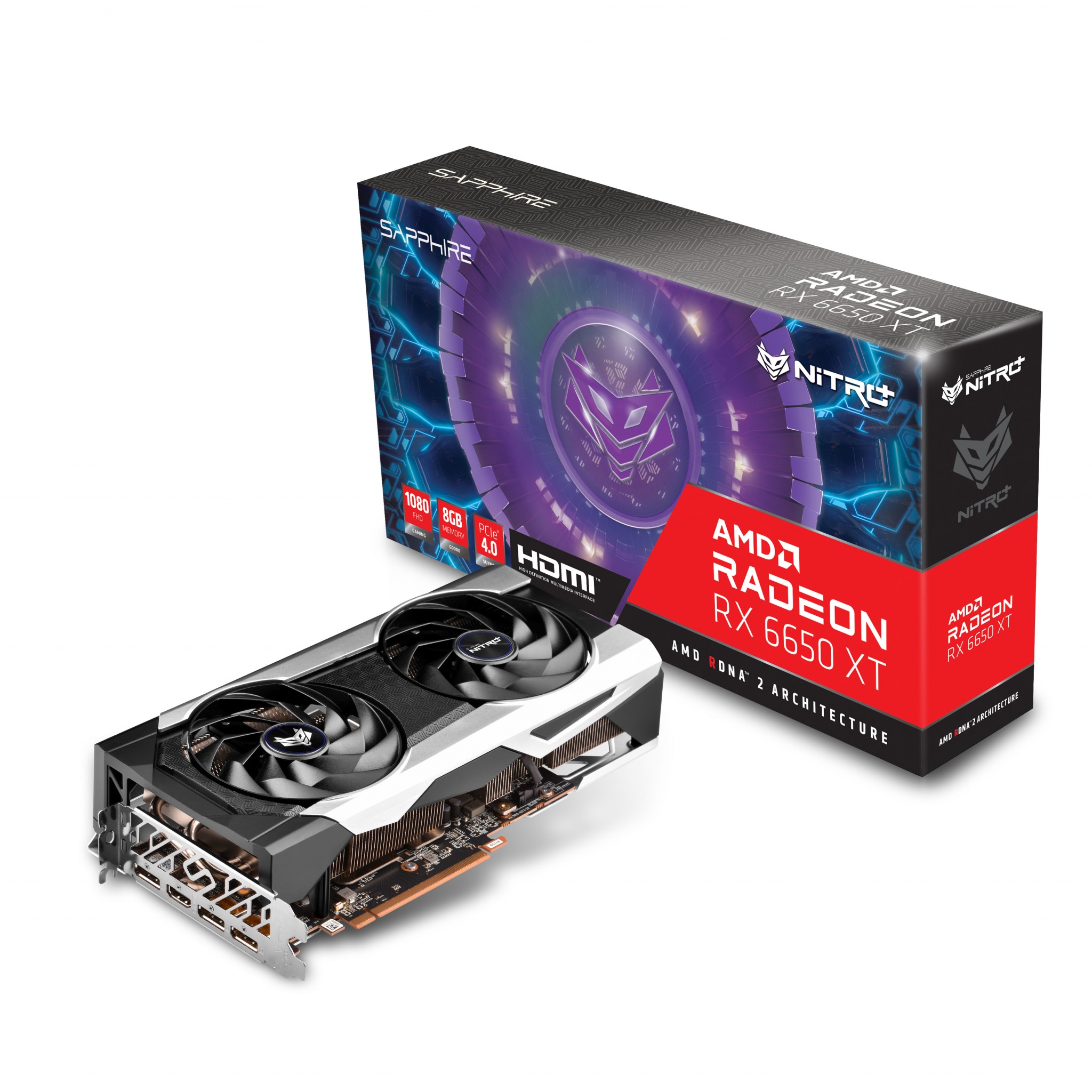 Sapphire Nitro+ AMD Radeon RX 6650 XT 8GB GDDR6 Gaming Graphics Card