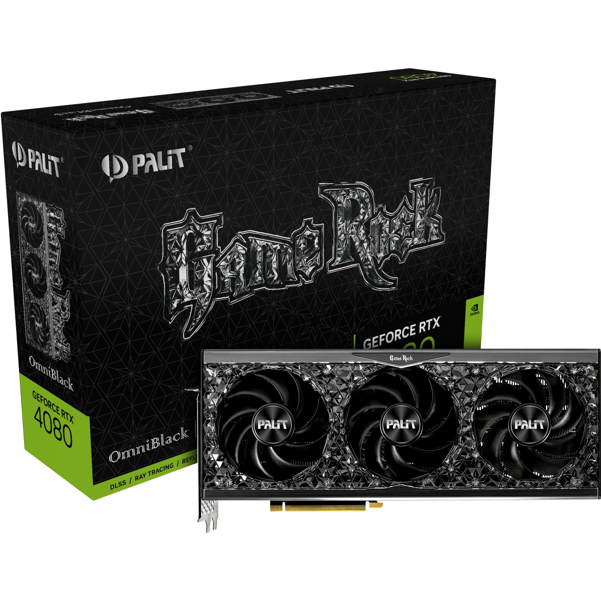 Palit NVIDIA GeForce RTX 4080 16GB GDDR6X Graphics Card - Omni Black