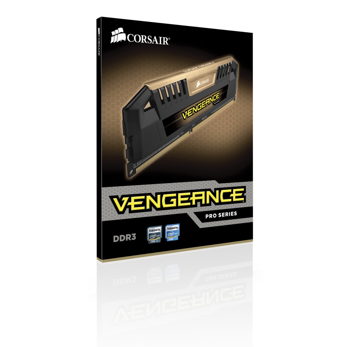8GB Corsair Vengeance Pro Series DDR3 1600MHz PC3-12800 CL9 Dual Channel Kit (2x 4GB) Gold