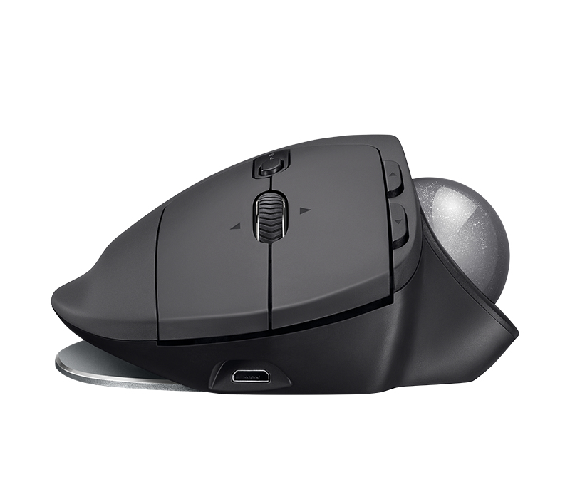 Logitech Trackball MX ERGO Wireless Bluetooth Mouse - Black