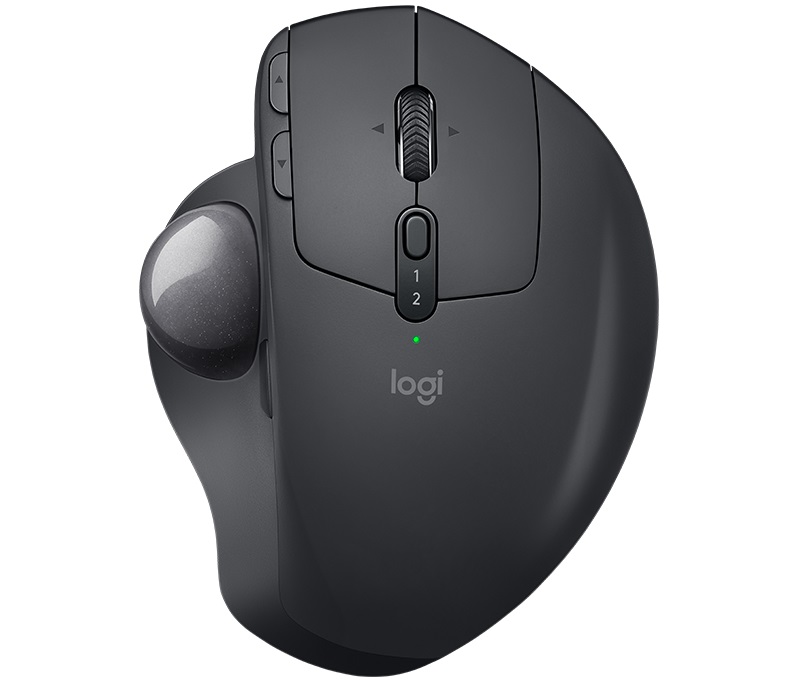 Logitech Trackball MX ERGO Wireless Bluetooth Mouse - Black